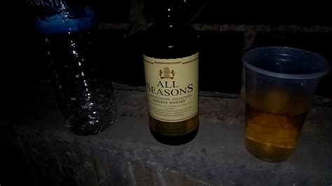 All Seasons Whisky Review Daily Daaru Vlogs Indian Whisky Youtube