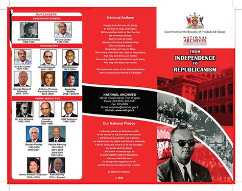 Independence National Archives Of Trinidad And Tobago