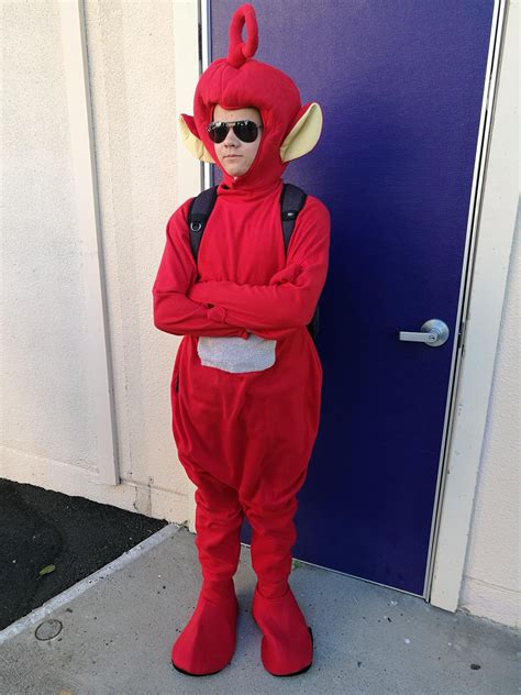 My Friend Came To School In A Teletubby Costume Wore This All Day And