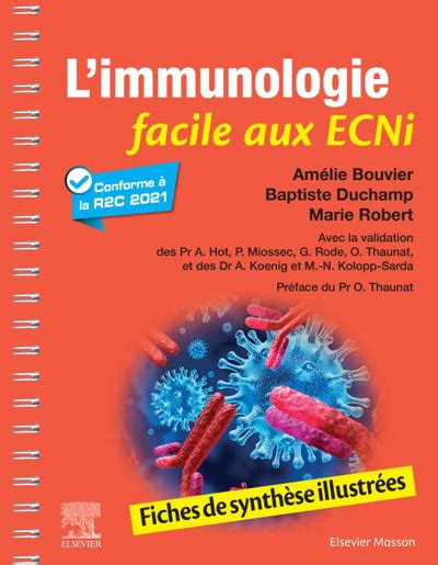 Immunologie Facile Aux Ecni L Fiches De Synth Se Coop Zone