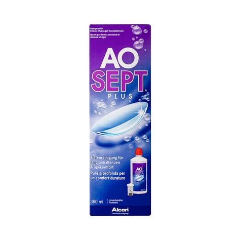 Aosept Plus 360ml Contenitore Per Lenti Prodotti Per La Cura