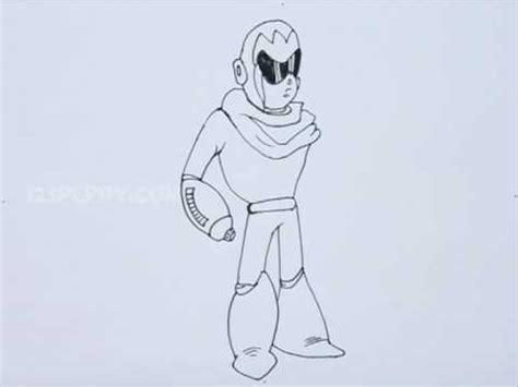 How To Draw A Protoman Youtube