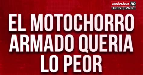 Le robaron la moto en plena autopista y amagaron con matarlo Crónica