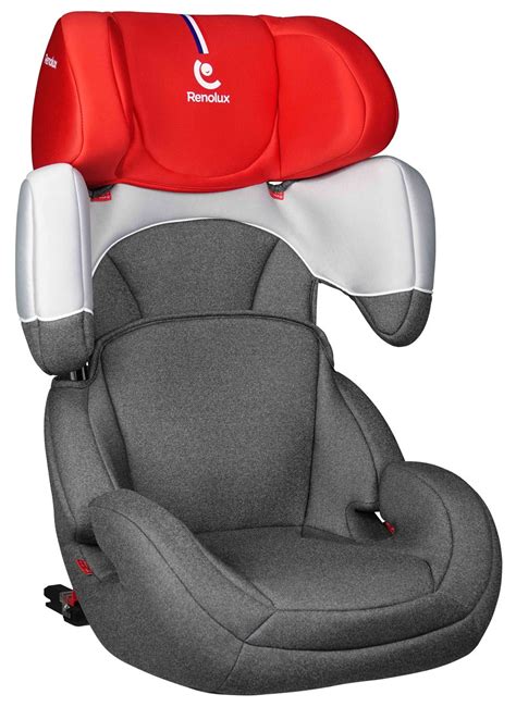 Автокресло Renolux StepFix 2/3 15-36 кг Smart red