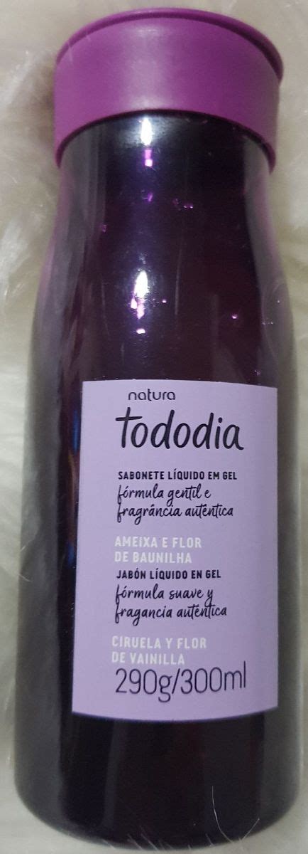 Tododia Ameixa E Flor De Baunilha Sabonete L Quido Gel G Ml