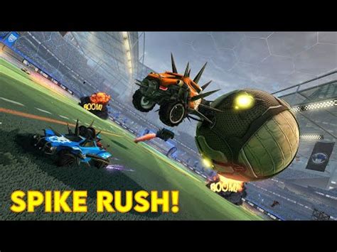 Rocket League Exciting Matches In Spike Rush Mode Youtube