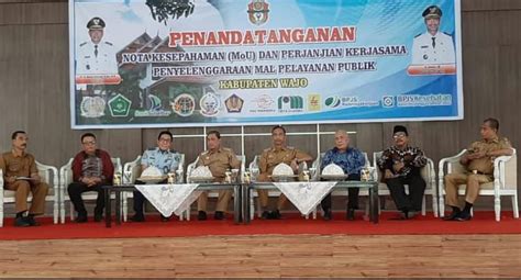 Bangun Komitmen Bersama Pemkab Wajo Lakukan Penandatangan Mou