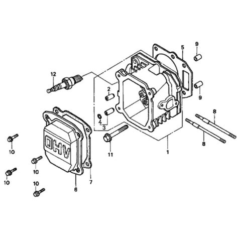 Cylinder Head For Honda HRD535 QXE Lawn Mower L S Engineers