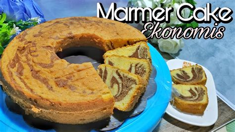 Cara Membuat Marmer Cake Ekonomis Marmer Cake Irit Telur Youtube