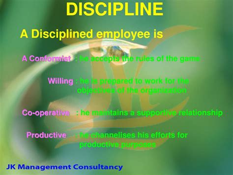 Ppt Managing Discipline Powerpoint Presentation Free Download Id