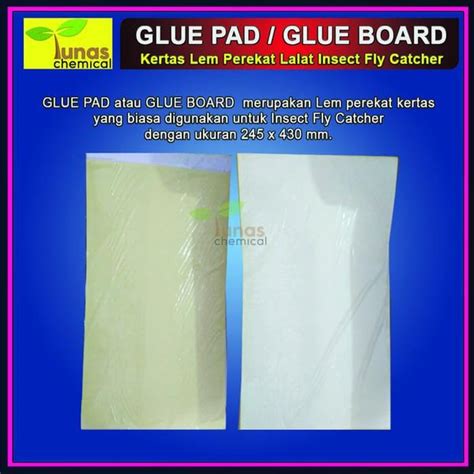 Jual Limited Glue Pad Lem Lalat Kertas Untuk Lampu Fly Catcher 32 Di