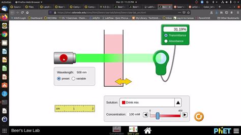 Labflow Beer S Law And Spectrophotometry Lab Video Youtube