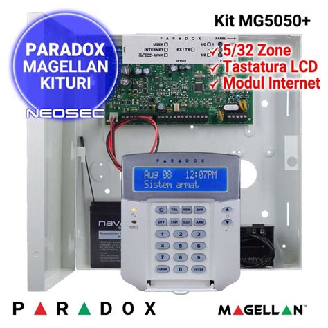 Kit Radio Paradox Magellan Mg Cu Aplicatie Blueeye Neosec Ro