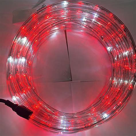 Mangueira Led Vermelho Strobo Led M E Mm Rolo De