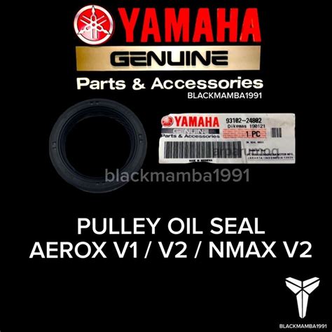 Oil Seal Pulley Side Aerox V V Nmax V Yamaha Genuine