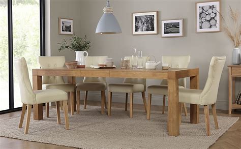 Cambridge Extending Dining Table Bewley Chairs Natural Oak Veneer