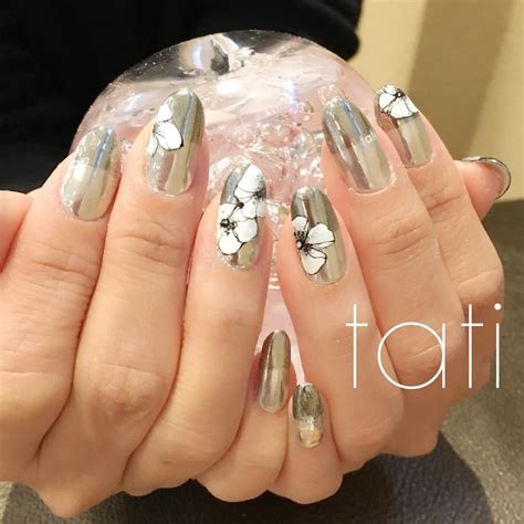 Tati Nail Nails Metallic Nail Art Metallic Nails