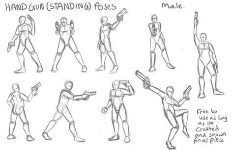 Pin On Gun Poses