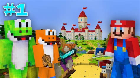 The Mushroom Kingdom Mario Minecraft Adventures [1] Youtube