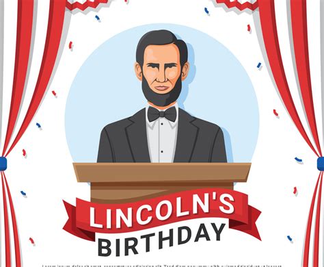 Abraham Lincoln Birthday Concept