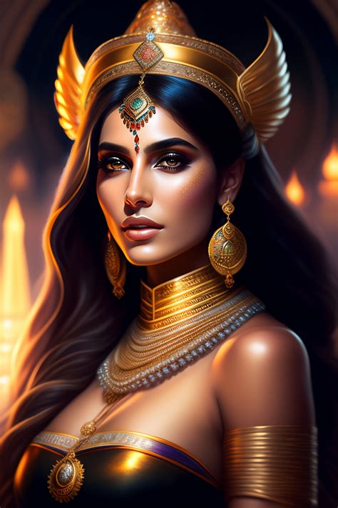 Lexica - Beautiful portrait of an attractive Persian Princess who is a