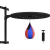 Soozier Wall Mounted Speed Bag Platform Height Adjustable Punching Bag