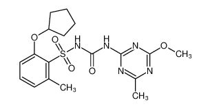 2 Ciclopentiloxi N 4 Metoxi 6 Metil 1 3 5 Triazin 2 Il