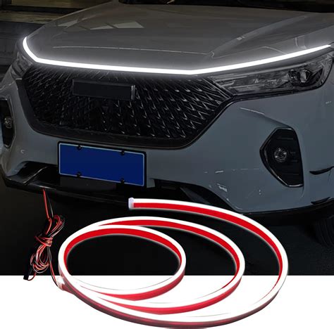 Car Hood LED Strip Lights70 Inch Car Led Lights Exterior12V Waterproof ...