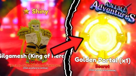 How To Get New Limited Secret Gilgamesh Golden Portal In Anime