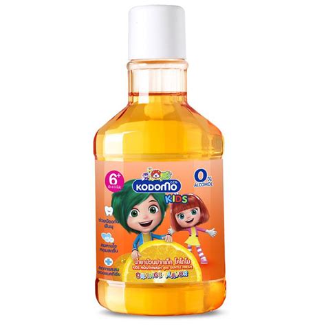 KODOMO Kids Mouthwash Gentle Fresh 250 ml, Ополаскиватель детский для ...