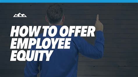 Should You Give Employees Equity Youtube