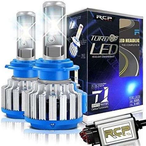 Open Box Rcp H7 Led Headlight Bulbs Conversion Kits With Canbus 70w