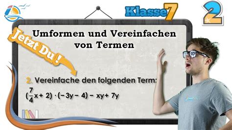 Umformen und Vereinfachen von Termen Übung 2 ǀ Lernwerk TV