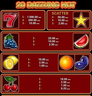 Joaca Dazzling Hot Demo Slot Online Gratis De La EGT