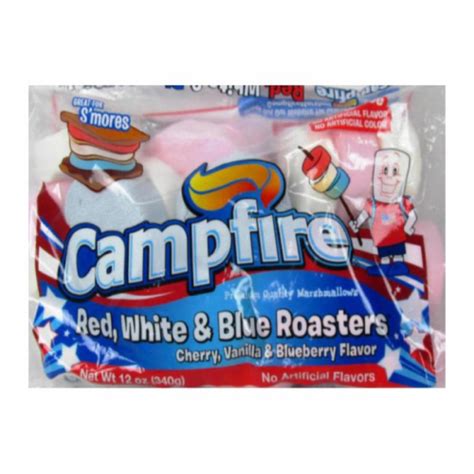 Campfire Red White & Blue Roasters Marshmallows, 12 oz - Kroger