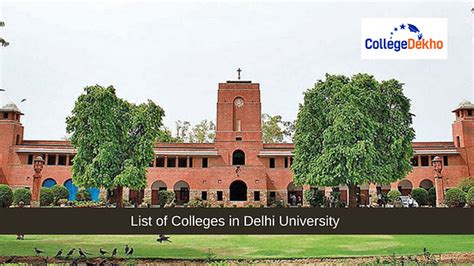 List Of Colleges In Delhi University Affiliated Recognised Colleges