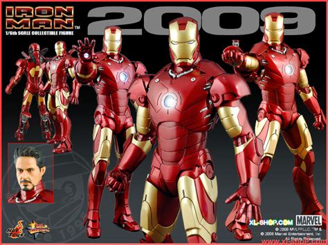 Hot Toys Mms Iron Man Mark Iii Batch Scale Action Figure