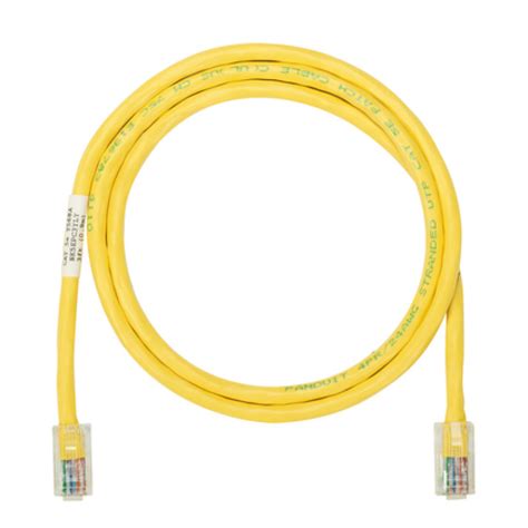 Cable de parcheo UTP Categoría 5e con plug modular en cada extremo 1 m