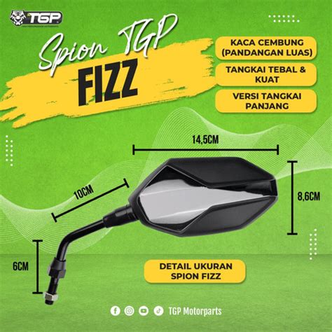 Jual Kaca Spion Tgp Fizz Jupiter Nmax Aerox Mio M Jupiter Mx Xride