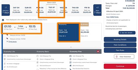 Malaysia Airlines Fare Classes And Codes Explained • The Flight Expert