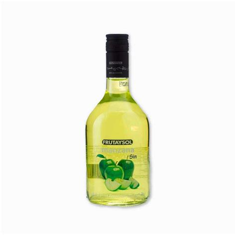 Frutaysol Licor Manzana Verde Sin Alcochol Cl Cestaclick Es