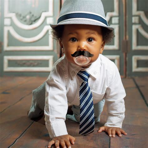 Chill Baby Mustache Genuine Fred