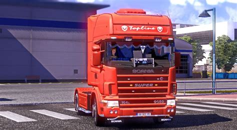 ETS 2: Scania 164L interior skin v 1.0 Scania Mod für Eurotruck Simulator 2