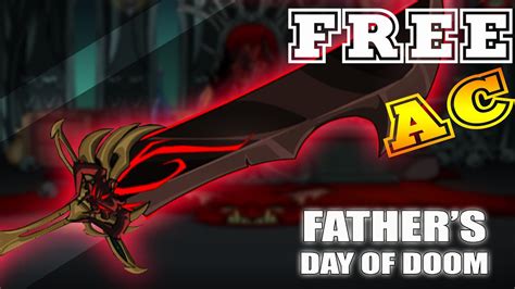 AQW NEW DARK LEGACY DOOM BLADE L DOOM ESSENCE JOIN NURSERY FATHER S