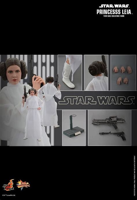 PRINCESS LEIA 1 6 Scale Figure MMS298 STAR WARS EPISODE IV A NEW HOPE HOT TOYS Cawette Jones