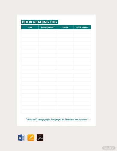 Free 15 Log Book Samples In Pdf