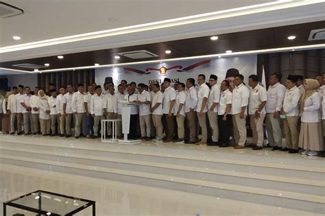 Gerindra Banten Sepakat Usung Kembali Prabowo Sebagai Ketua Umum