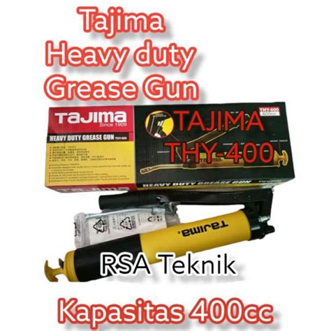 Promo Tajima Grease Gun Thy400 Pompa Gemuk Tajima Thy400 Japan Diskon