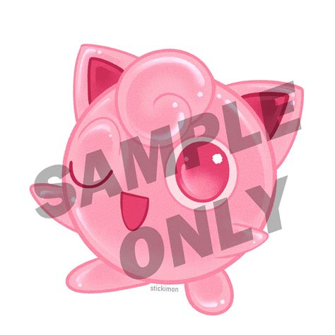 Pink Jinx Fairy Type Gummy Stickers Etsy