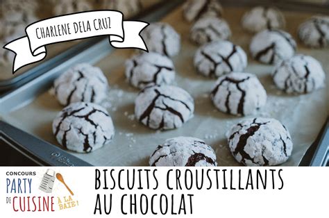 Biscuits Croustillants Au Chocolat Charlene Dela Cruz